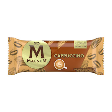 Helado Magnum Cappuccino Con Capa Crujiente De Chocolate x 90 ml  