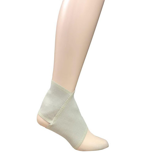 Tobillera Beige L Recovery Recovery Individual x 1 Soporte elástico indicado para distorsión e inestabilidad leve del tobillo e inflamación. uso profiláctico y terapéutico en actividades deportivas.