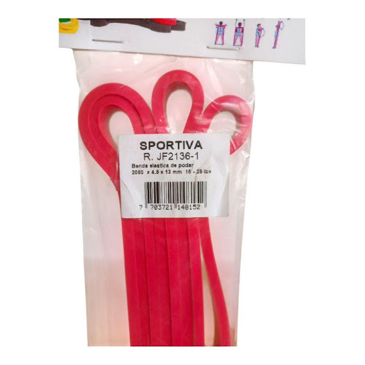 BANDA CIRCULAR 50×5×0.65 ROJA NATURALE BANDA CIRCULAR 50×5×0.65 ROJA x 1 undefined