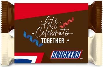 Chocolate Fajilla Snickers Regular-Almendra x 102 gr