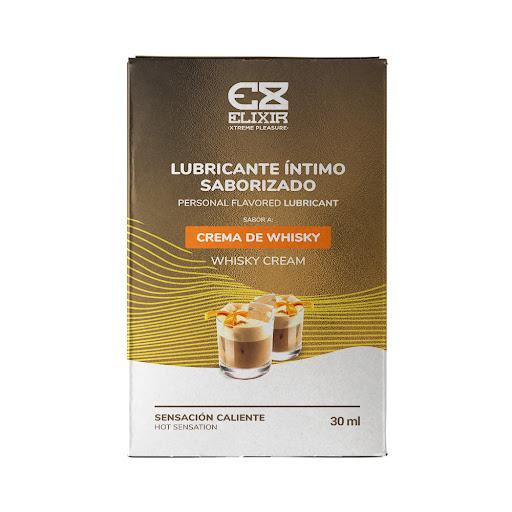 Lubricante Saborizado Crema de Whisky Elixir 30ml Elixir Caja x 30 Lubricante Saborizado Crema de Whisky Elixir 30ml: Lubricante sabor a Crema de Whisky. Sensacion caliente. Compatible con preservativos
