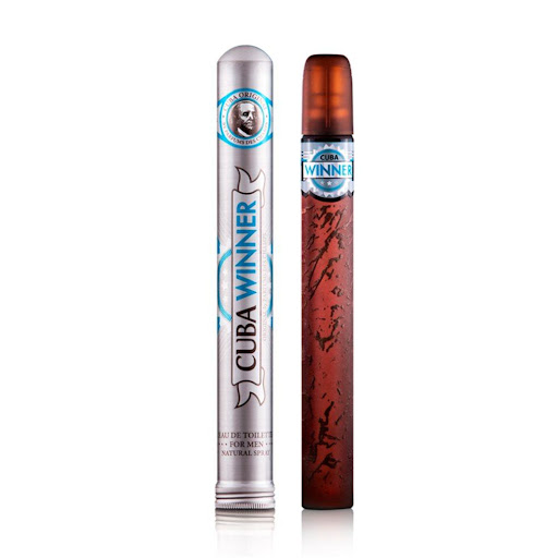 CUBA WINNER FOR MEN EAU DE TOILETTE 35 ML CUBA 35 ml x 1 Familia olfativa: Aromática Acuática

Notas: ​

Notas de salida: Notas acuosas, lavanda y bergamota.​

Notas de corazón: Hoja de laurel y jazmín.​

Notas de fondo: Ámbar, sándalo y pachulí.​