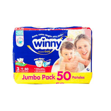 Pañal Winny Gold Etapa 3G Pañal x 50 und  