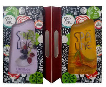 KIT SPA LINE CREMA   EXFOLIANTE + GEL DE DUCHA MORA YOGURT 2 X 2UND  