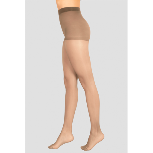 Medias Ritchi Pantalón Chic Seda Fría Transp Alta Talla M Natural x 1 und