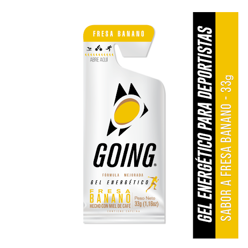 Gel Energizante Going Fresa Banano Sobre x 33 gr