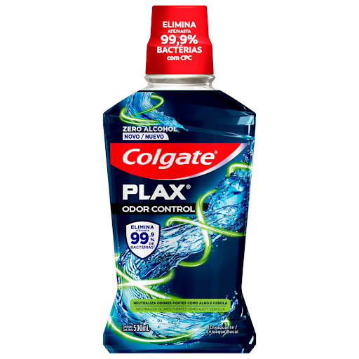 Enjuague Bucal Colgate Plax Odor Control Botella x 500 ml