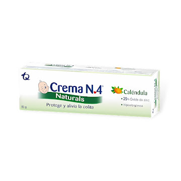 Crema Anti Pañalitis Crema N4 Natural x 90 gr  