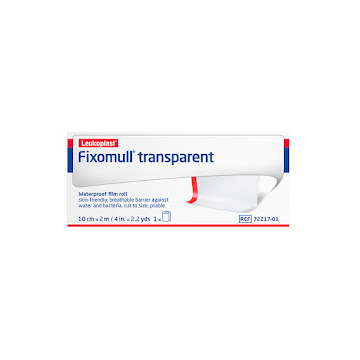 Esparadrapo Transparente Fixomull 10 cm x 2 mts                 