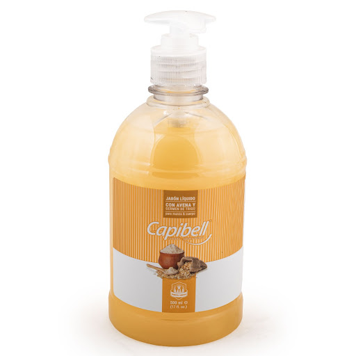 Jabón Líquido Capibell Con Avena Y Germen De Trigo x 500 ml
