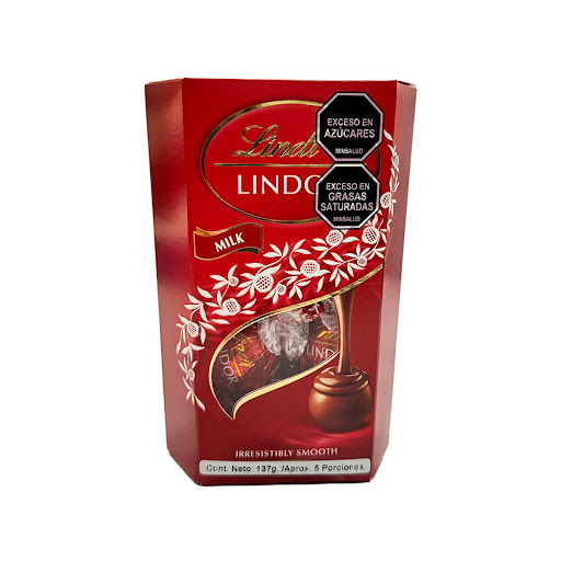 Chocolate Con Leche Lindt Lindor Caja x137 gr