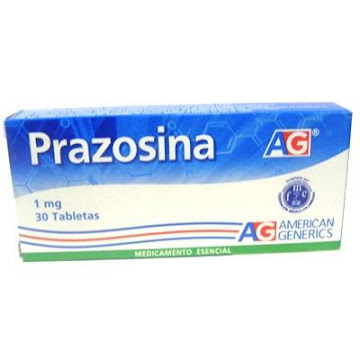Prazosina AG 1mg Caja x 30 Tabletas  