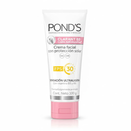 Crema Ponds Clarant B3 FPS30 Frasco x 100 gr