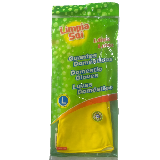 Guante De Latex Limpiasol Talla L x 1 und