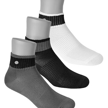 Calcetines Punto Blanco Corto Hombres Surtido T10-12 x 3 und  