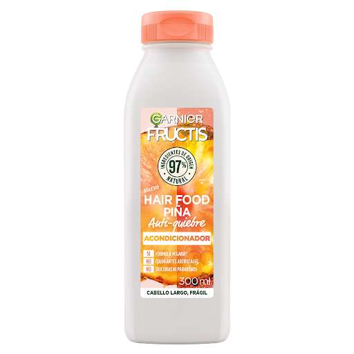 Acondicionador Fructis Hair Food Piña Antiquiebre&nbsp;Botella x&nbsp;300&nbsp;ml