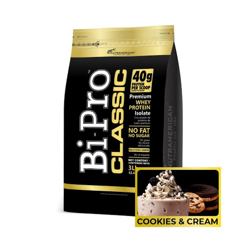 Bipro Cookies and Cream 3 lb Proteina NUTRAMERICANPHARMA Tarro x 3 Lb (1362g) undefined