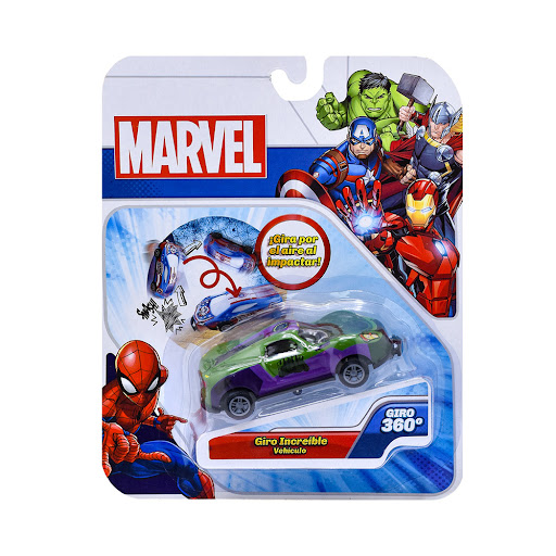 Carro Pullback Marvel Flip  x 1und