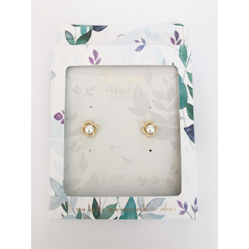 Topos Ame Perla Flor Con Circones x 1 und  