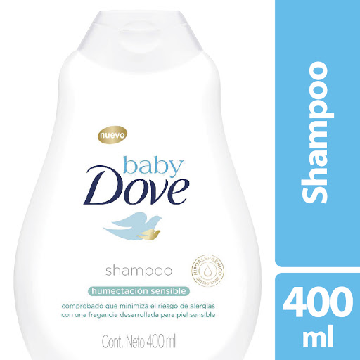 Shampoo Dove Baby Corporal Humectación Sensible x 400 ml