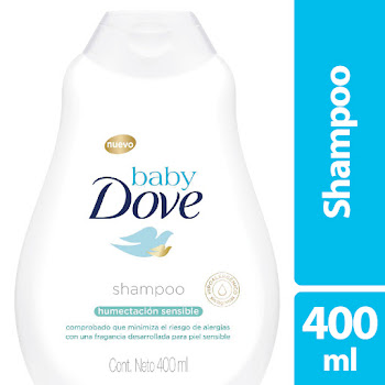 Shampoo Dove Baby Corporal Humectación Sensible x 400 ml  