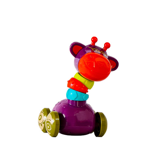 Carro Sonajero Jirafa Toy Logic Toy Logic Caja x 1 Sonajero Jirafa Toy Logic ayuda a desarrollar las habilidades de coordinación visomotora del bebé al agitarlos y jugar con ellos. Estimulan el agarre, sentido sensorial y auditivo. Sus colores llamati