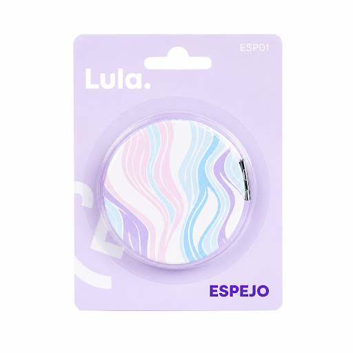 Espejo Mini Circular Lula paquete x 60 gr