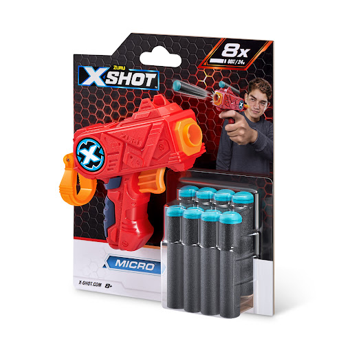 Juguete Pistola Lanza Dardos Zuru Micro x 1 und