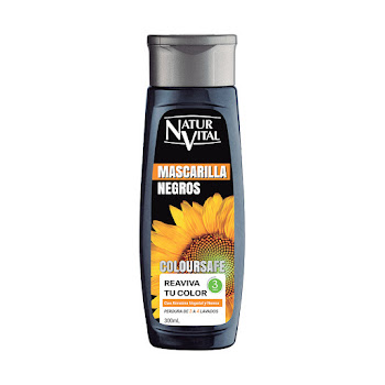 Mascarilla Capilar NATURALEZA Y VIDA Cabellos Negros Coloursafe x300Ml  