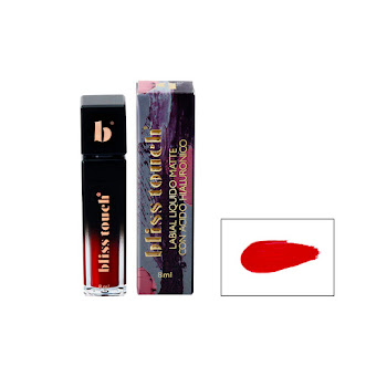 Labial Liquido   Blisstouch Rojo 8ml 