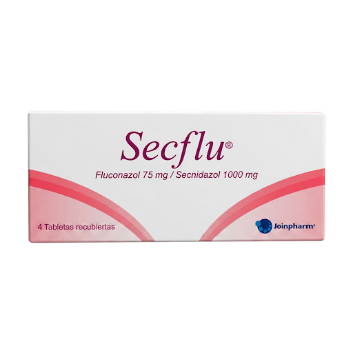 Secflu Secnidazol 1000 Mg + Fluconazol 75 Mg Joinpharm Caja x 4 Tabletas