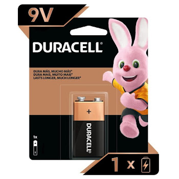 Pila Alcalina Duracell 9V Blíster x 1 und  