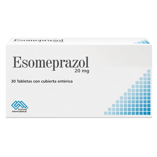 Esomeprazol 20 mg Colmed Caja x 30 Tabletas