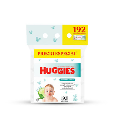 Toallitas Húmedas Huggies 4 En 1 Paquete x 192 und  
