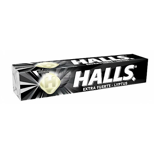 Menta Halls Extra Fuerte Barra x 9 und