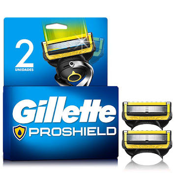 Repuestos Cuchilla de Afeitar Hombre Gillette Proshield Caja x 2 und  
