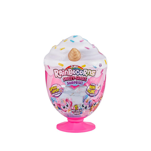 Peluche Rainbocorns Sweet Shake Sorpresa Rainbocorns Caja x 1 Comparte los mejores momentos junto a tu pequeño y llénalo de amor y diversión con el Peluche Sorpresa Electrónico Rainbocorn Tu pequeño pasará horas y horas recreando grandes aventuras y además tendr