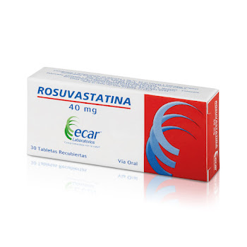 Rosuvastatina 40mg Lab Ecar Caja x 30 Tabletas  