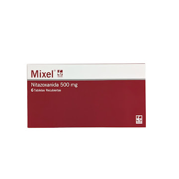 Mixel Nitazoxanida 500   mg Siegfried Caja x 6 tab  