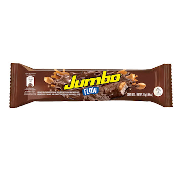//Chocolatina Jumbo Flow Caramelo x48g x1und.  