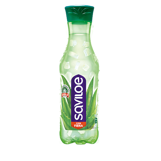 Agua Saviloe Aloe Vera Con Fibra x 420 ml