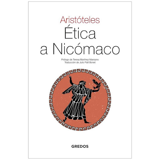 Ética A Nicómaco. Aristóteles Gredos Libro x 1.0 ETICA A NICOMACO rust Gredos  Parece claro que la felicidad es el fin último al que aspira la vida humana. Pero ¿cuál es la verdadera esencia de la felicidad? A esta espinosa cuestión se enfrenta Aris