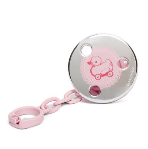 Suavinex Broche Toys Rosa Suavinex Caja x 1 Clip de sujeción segura para evitar que el chupete se pierda o caiga al suelo.
Materiales de alta calidad, resistentes y libres de BPA.
Diseño elegante y exclusivo, ideal para los papás que buscan det