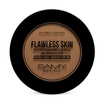 Polvo Samy Compacto Piel Mixta #08 Rich x 9 gr  