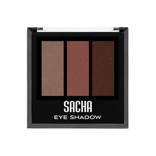Kit De Sombras Trio Eye Shadow Earth X 7 Gr SACHA COSMETICS Estuche x 1 Colección intensa de sombras de ojos en polvo con tonos neutros, ricos y vibrantes. Están diseñados para lucir igualmente exquisitos en todos los tonos de piel, tienen un excelente poder de permanenci