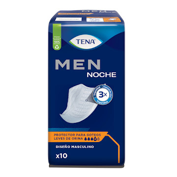 Protectores Tena Men Noche Caja x 10 und  