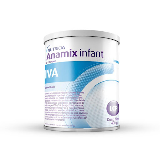 Iva Anamix Infant Nutricia Lata X 400 gr x 1 ESTE PRODUCTO REQUIERE FÓRMULA MÉDICA PARA SU COMPRA.