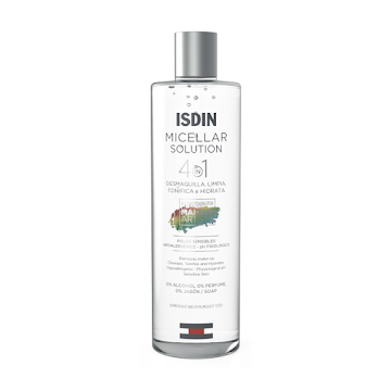 Solución Micelar Isdin 4 En 1 x 100 ml  