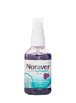//NORAVER GARGANTA UVA SPRAY FCO. X120ML TQ BENZOCAÍNA CETILPIRIDINIO   