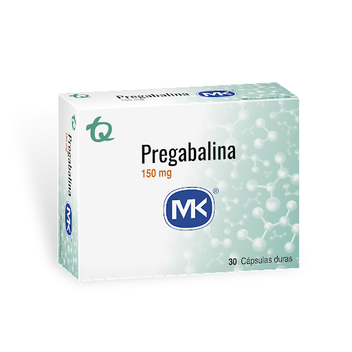 Pregabalina Mk 150mg   Cápsula Caja X 30 Cáp.